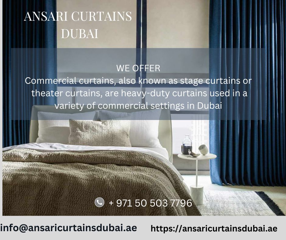 Commercial curtains